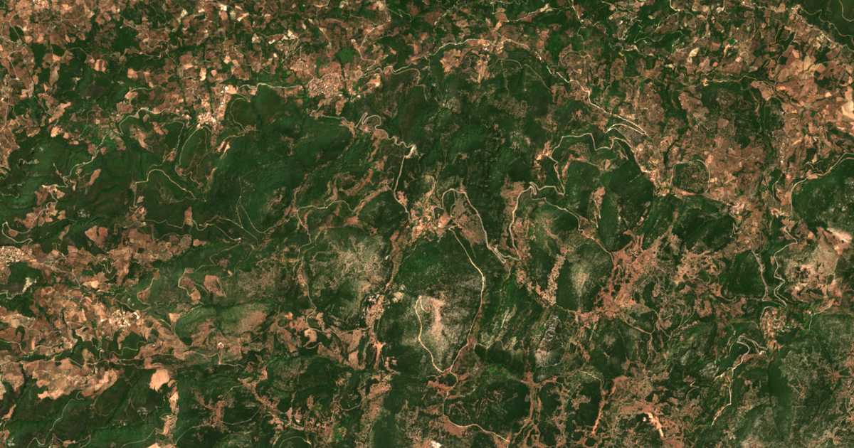 Carte satellite de Mínthi