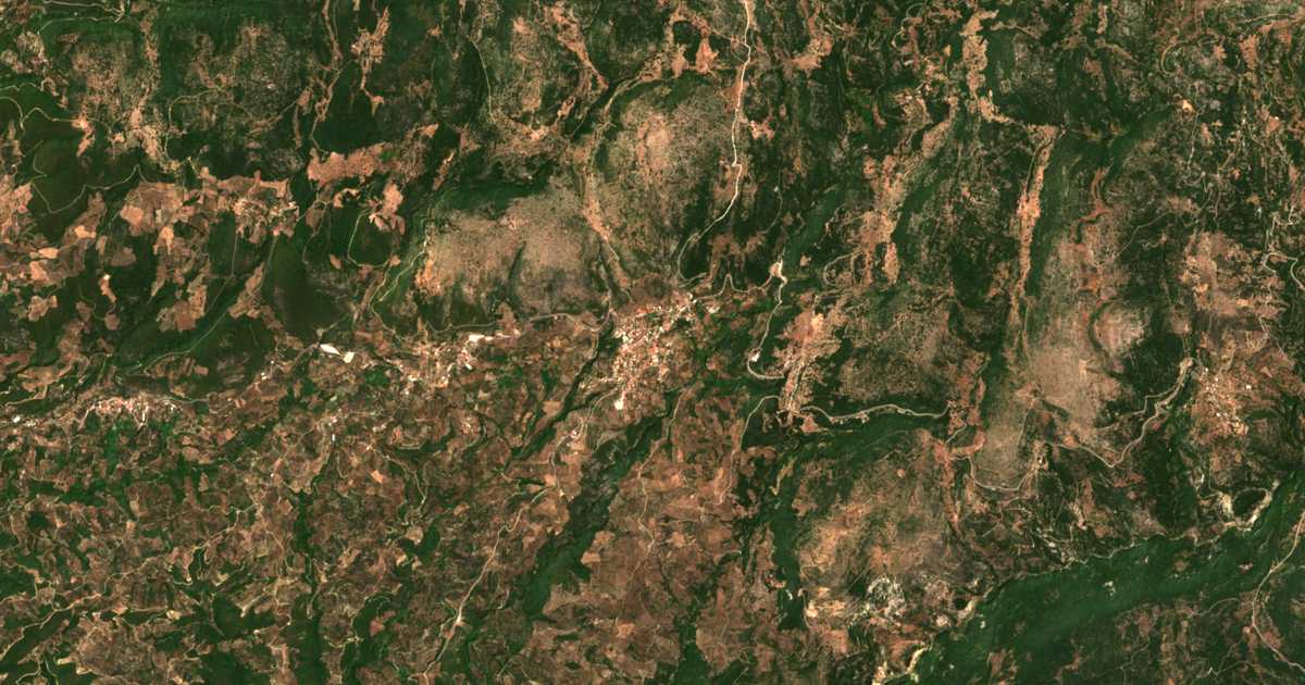 Carte satellite de Lámbia