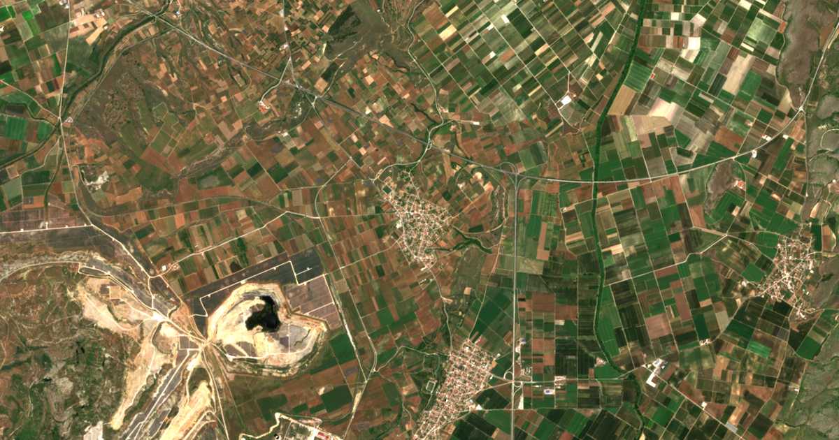 Carte satellite de Levaía
