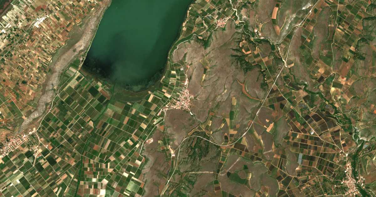 Carte satellite de Maniákion
