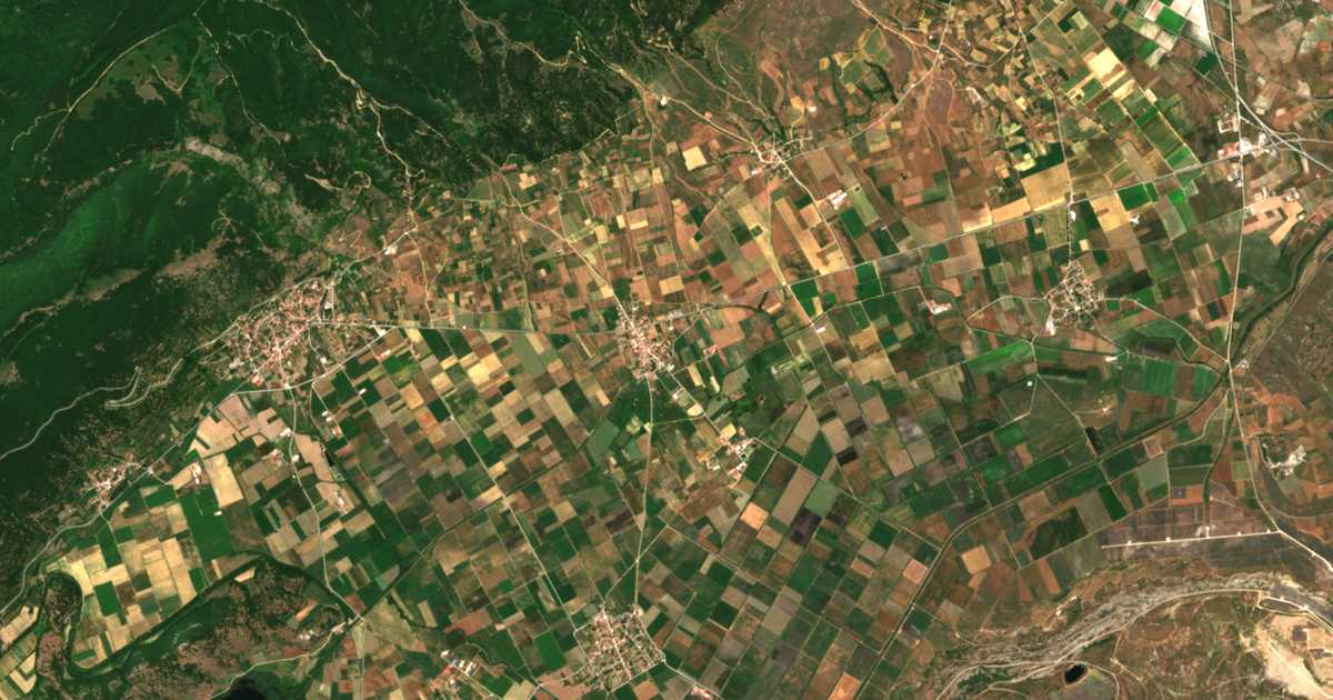 Carte satellite de Pedinón
