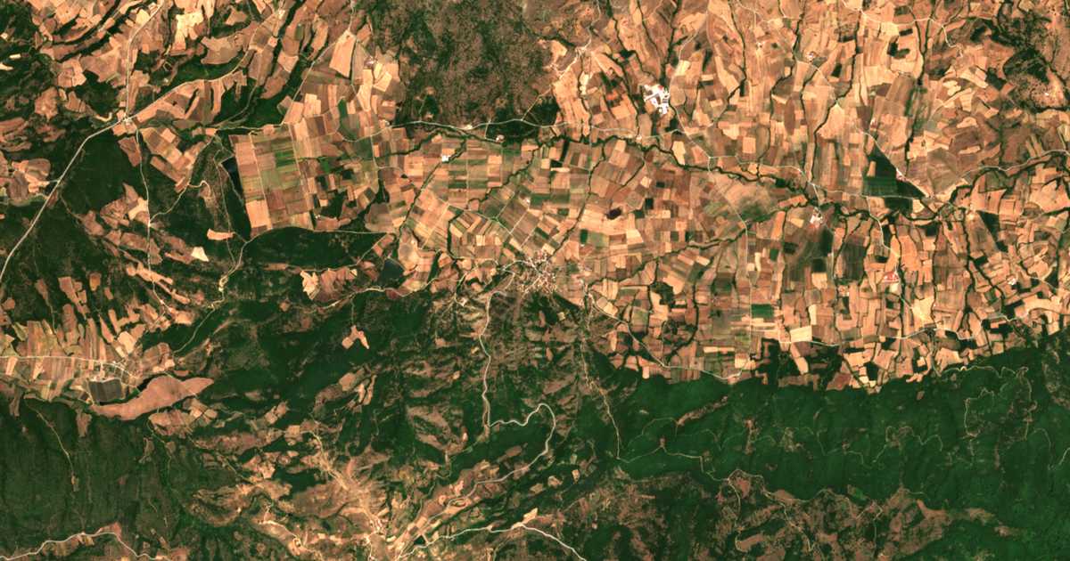Carte satellite de Dasochórion