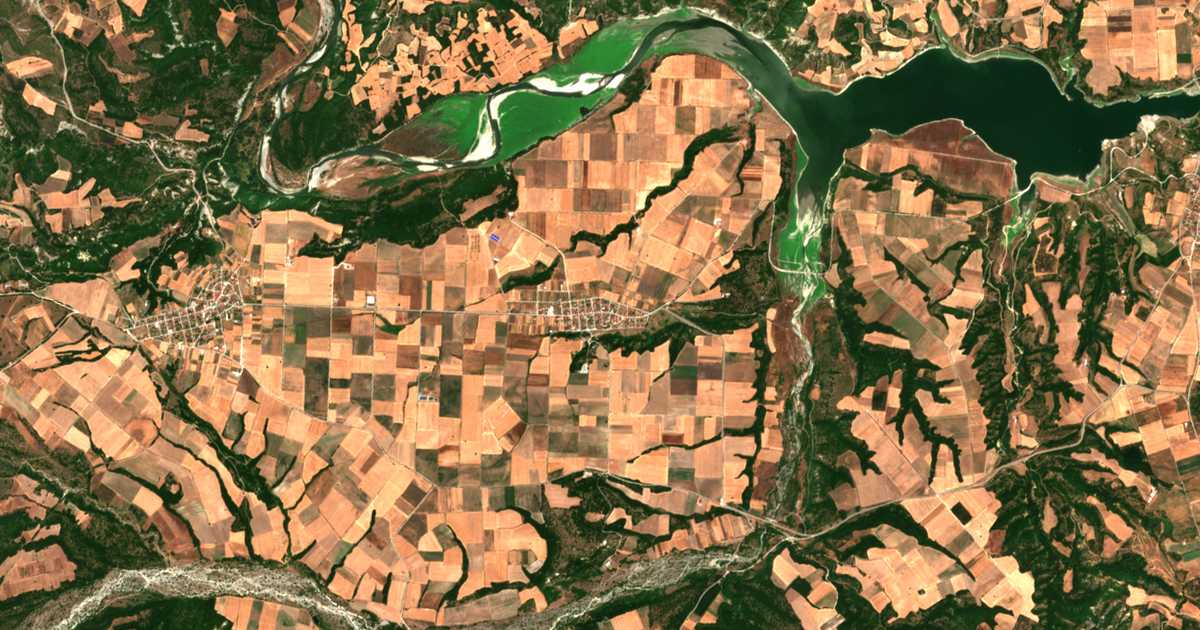 Carte satellite de Dímitra