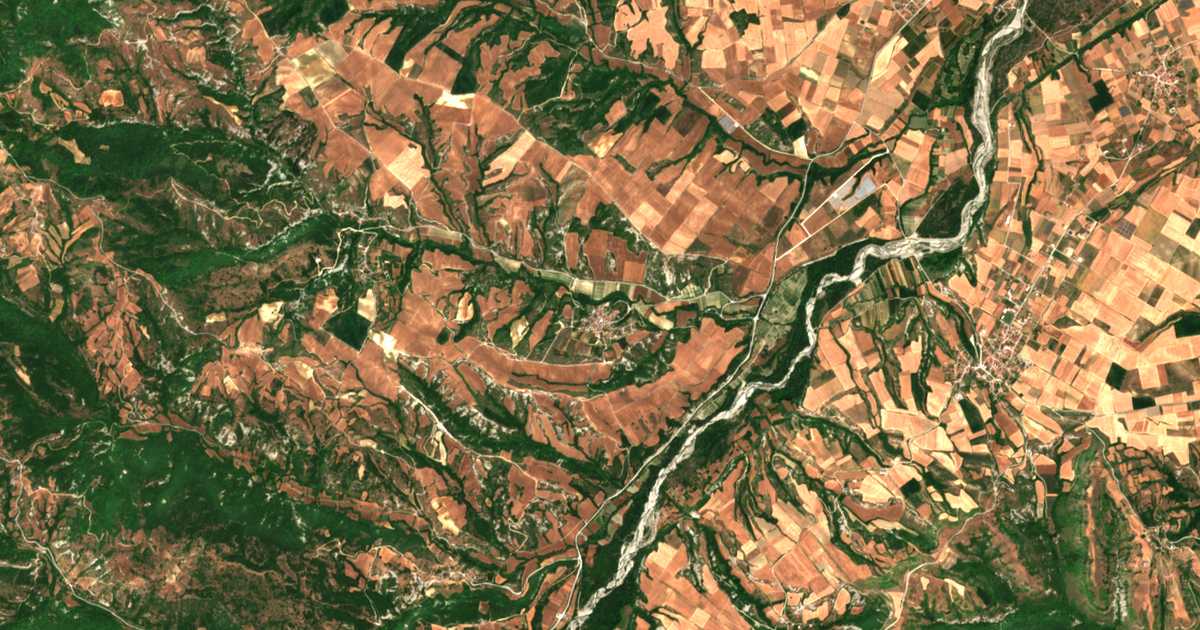 Carte satellite de Kranochori