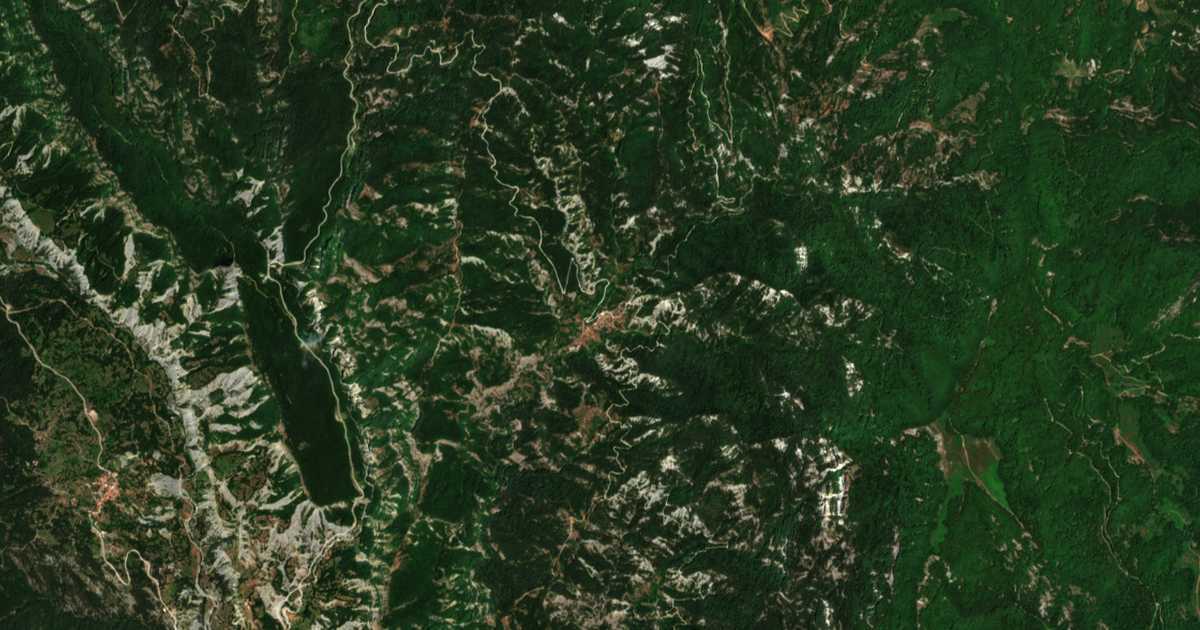 Carte satellite de Kypseli, Kastoria