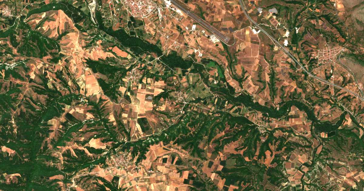 Carte satellite de Ammoudára