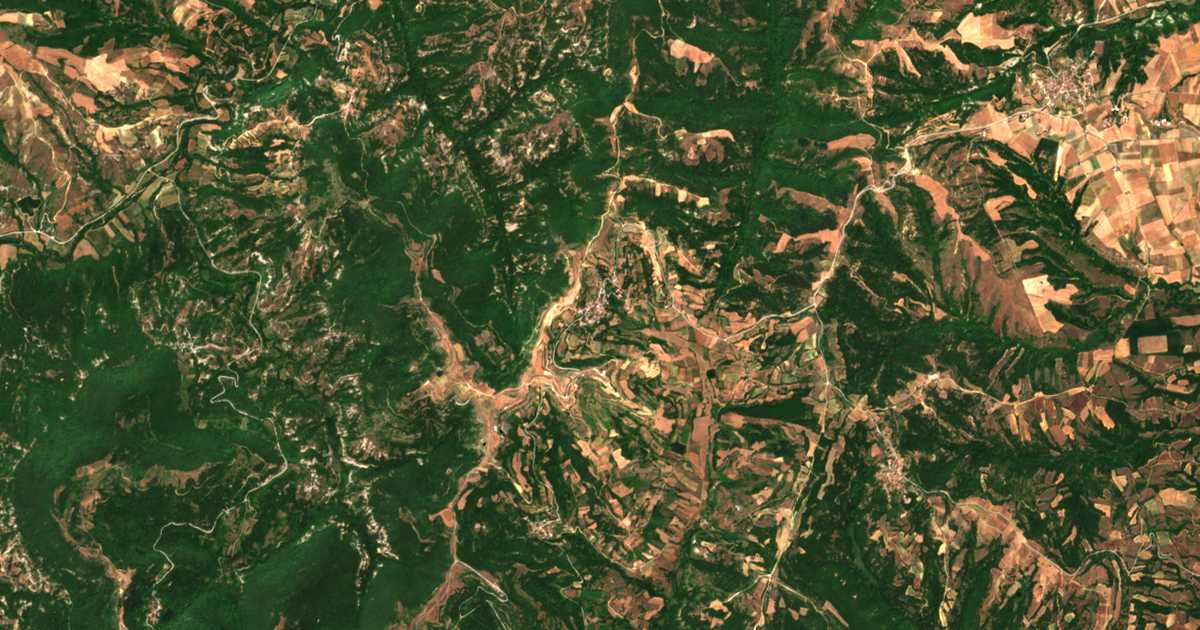 Carte satellite de Nóstimo