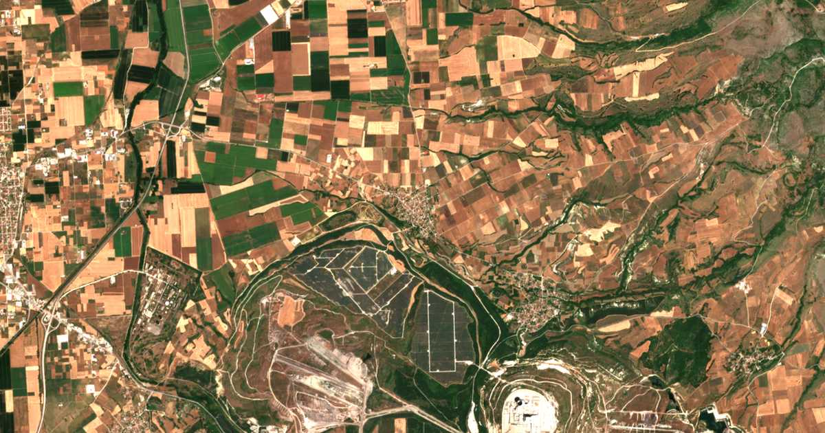 Carte satellite de Ágios Christóforos