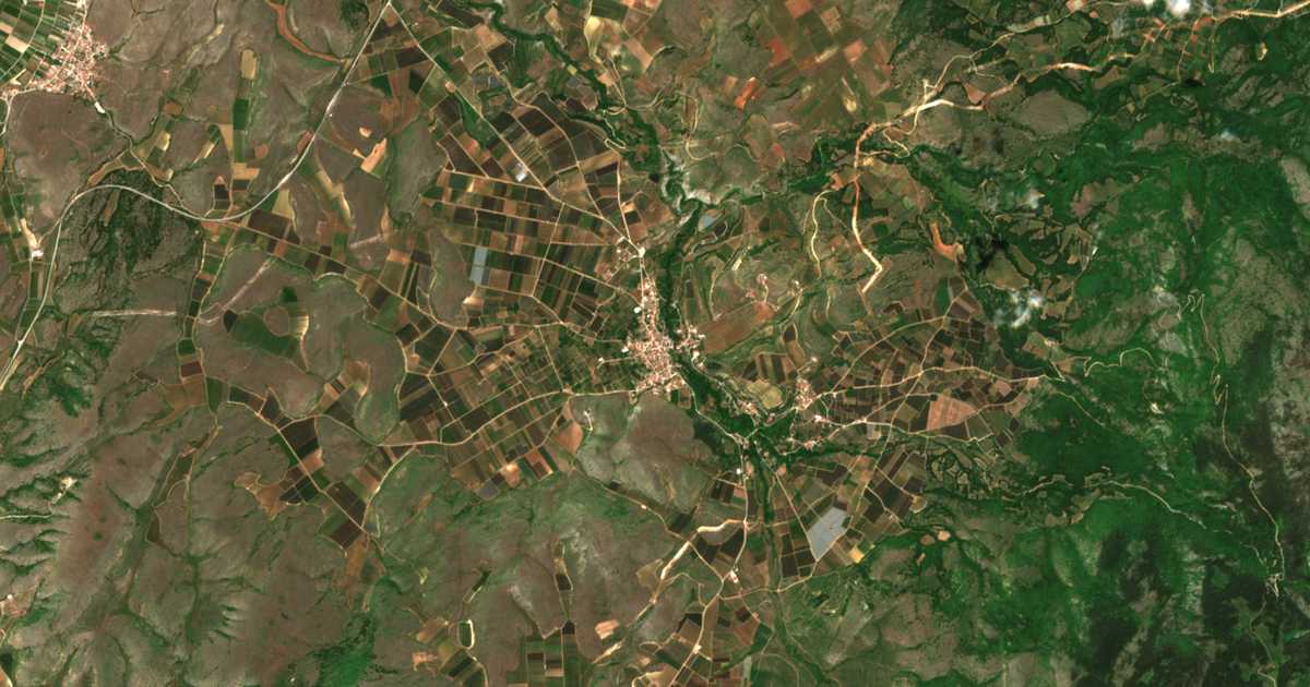 Carte satellite de Pýrgi