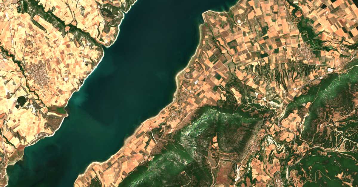 Carte satellite de Goúlai