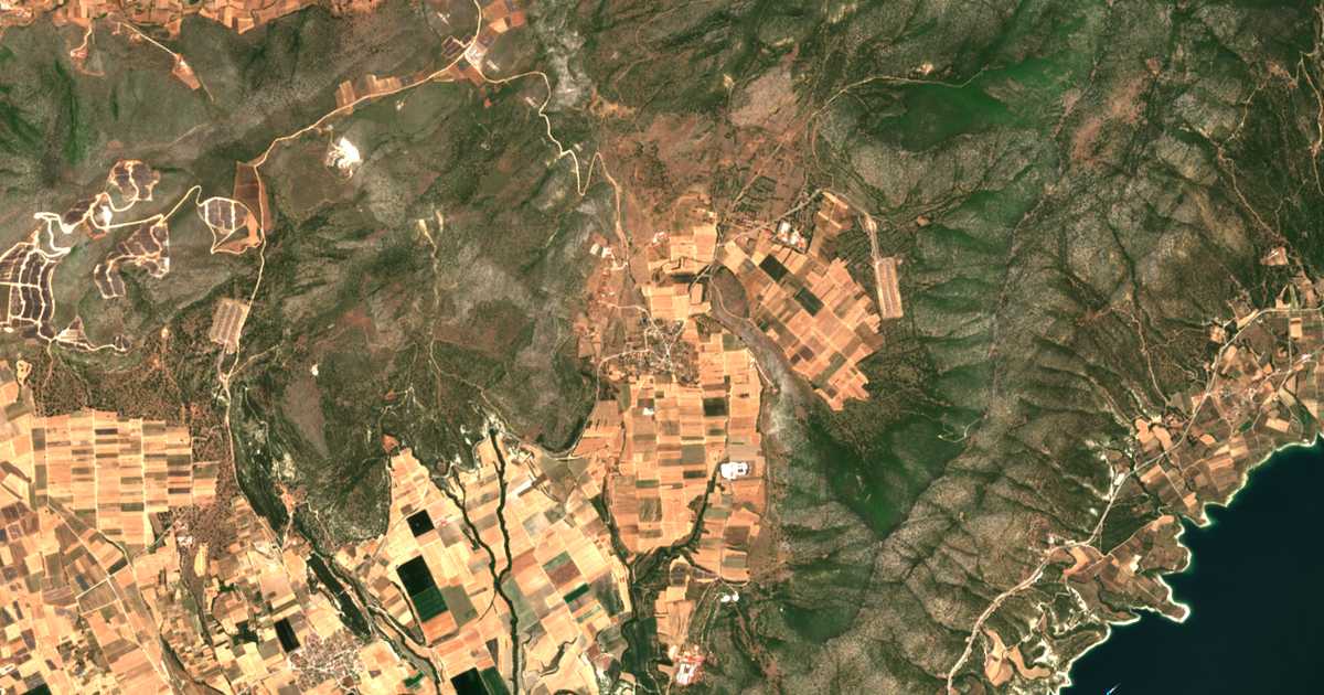 Carte satellite de Léfkara