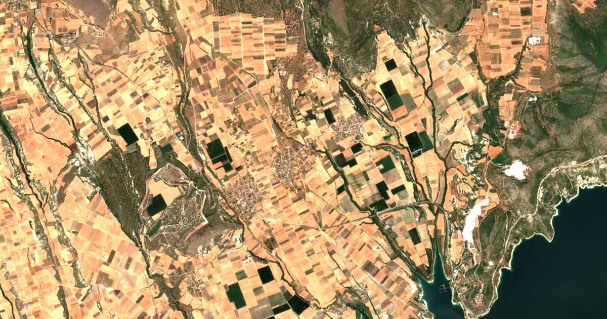 Carte satellite de Mesianí
