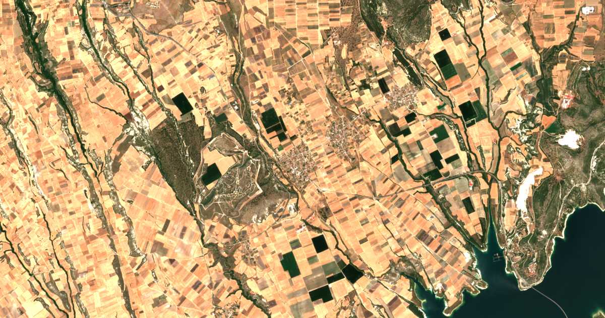 Carte satellite de Vathýlakkos