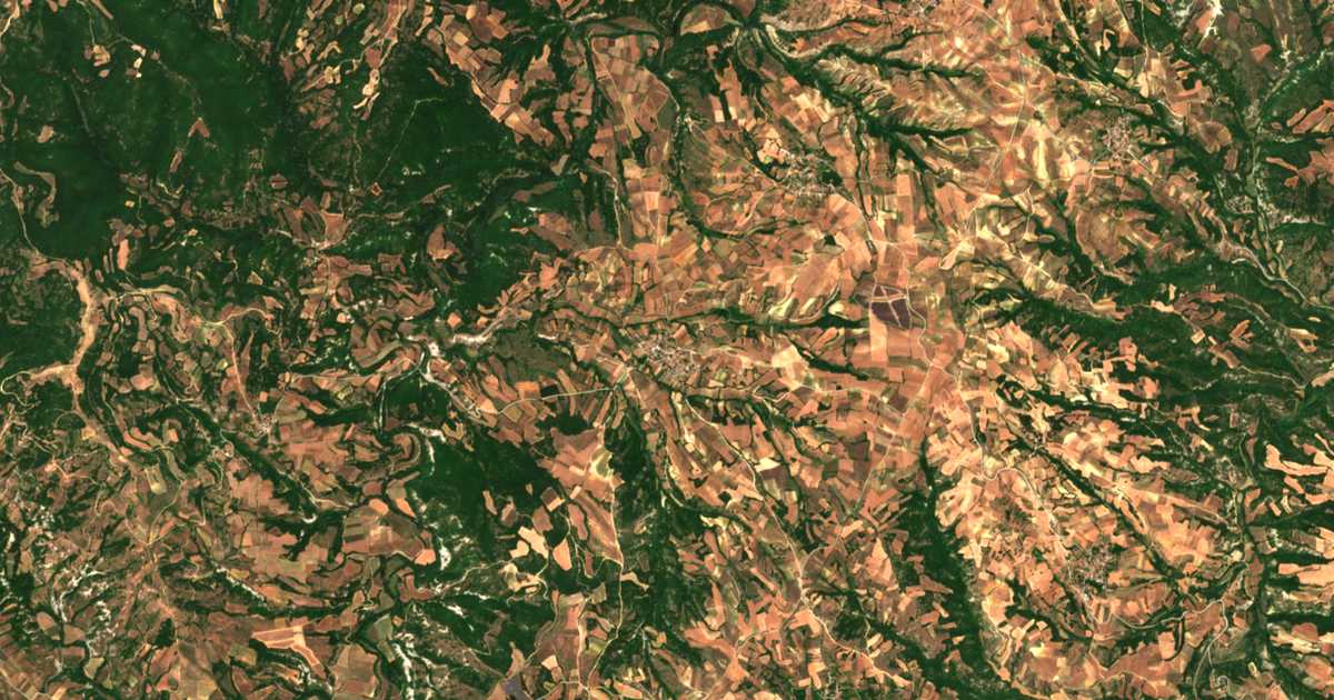 Carte satellite de Asproúla