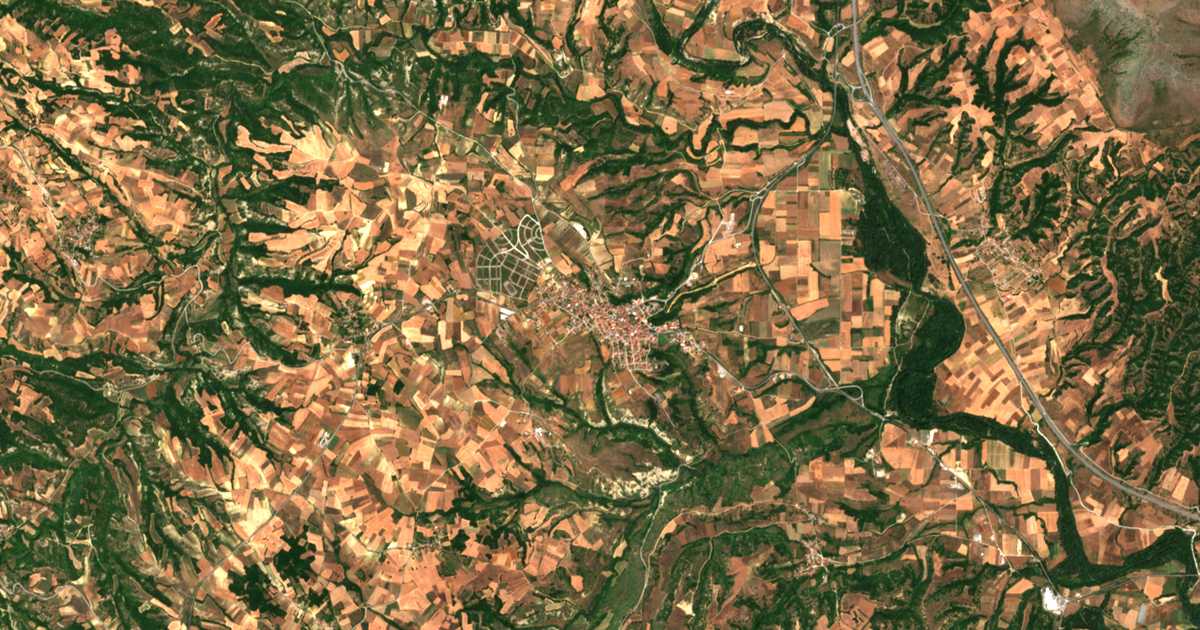 Carte satellite de Neápoli
